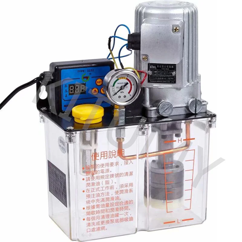 2L/3L/4L 220V 380V Grease Lubricant Pump Lubricating Oil Pump CNC Electric Lubrication Pump