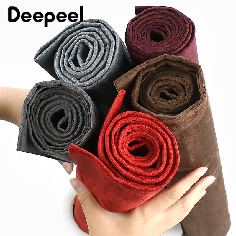 1Pc 100x143cm Suede Self-adhesive Stretch Fabric for Car Interior Velvet Sticker Sofa Leathercraft Renovation Cloth Accessories