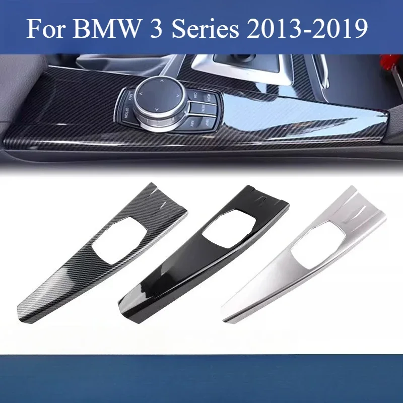 For BMW 3 Series 2013-2019 Multimedia Panel Patch Modification Central Control Decorative Sticker Automobiles Accessories