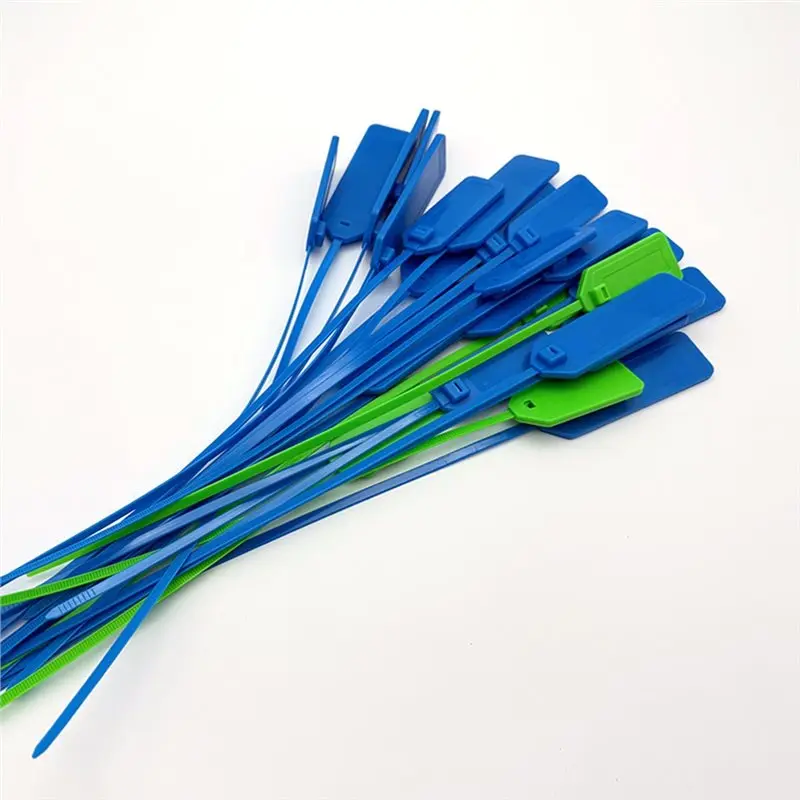 B50C TF9620 UHF RFID Cable Tie Seal Tag ABS Waterproof Passive For Containers Pallet Management Cargo Tracking Labels