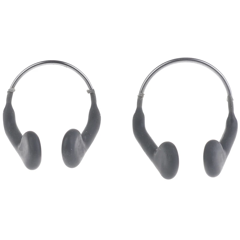 1 قطعة مشبك أنف سلكي مانع للانزلاق من السيليكون الناعم للسباحة والغوص والرياضات المائية #3