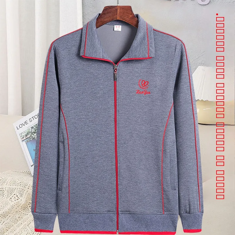 

Весенне-осенняя женская спортивная куртка-жакет свободного кроя, повседневная верхняя одежда для женщин 40-60 лет, модное пальто для мам