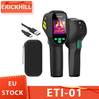 ERICKHILL ETI-01 Thermal Imaging Camera 240x240 IR 20Hz Refresh Rate -20°C to 550°C Range HVAC/Air Leak Detector Laser Pointer