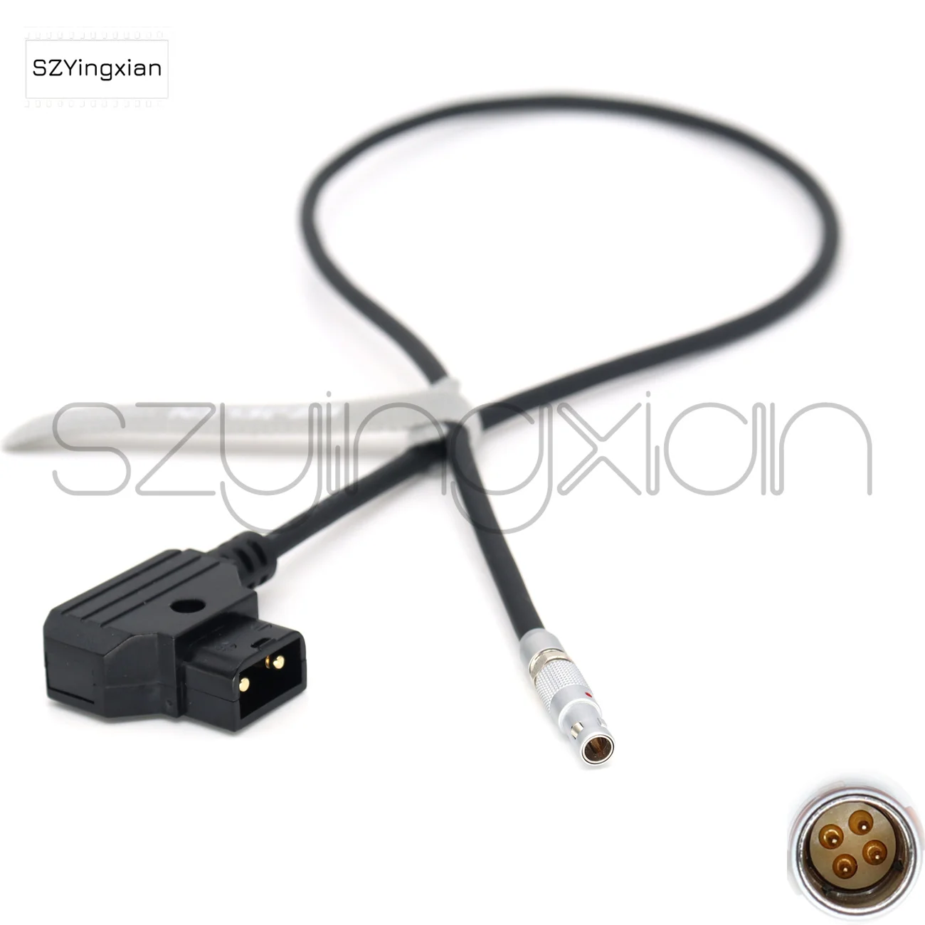 VISLINK L1700 Microwave transmission power cable 4pin to D-TAP
