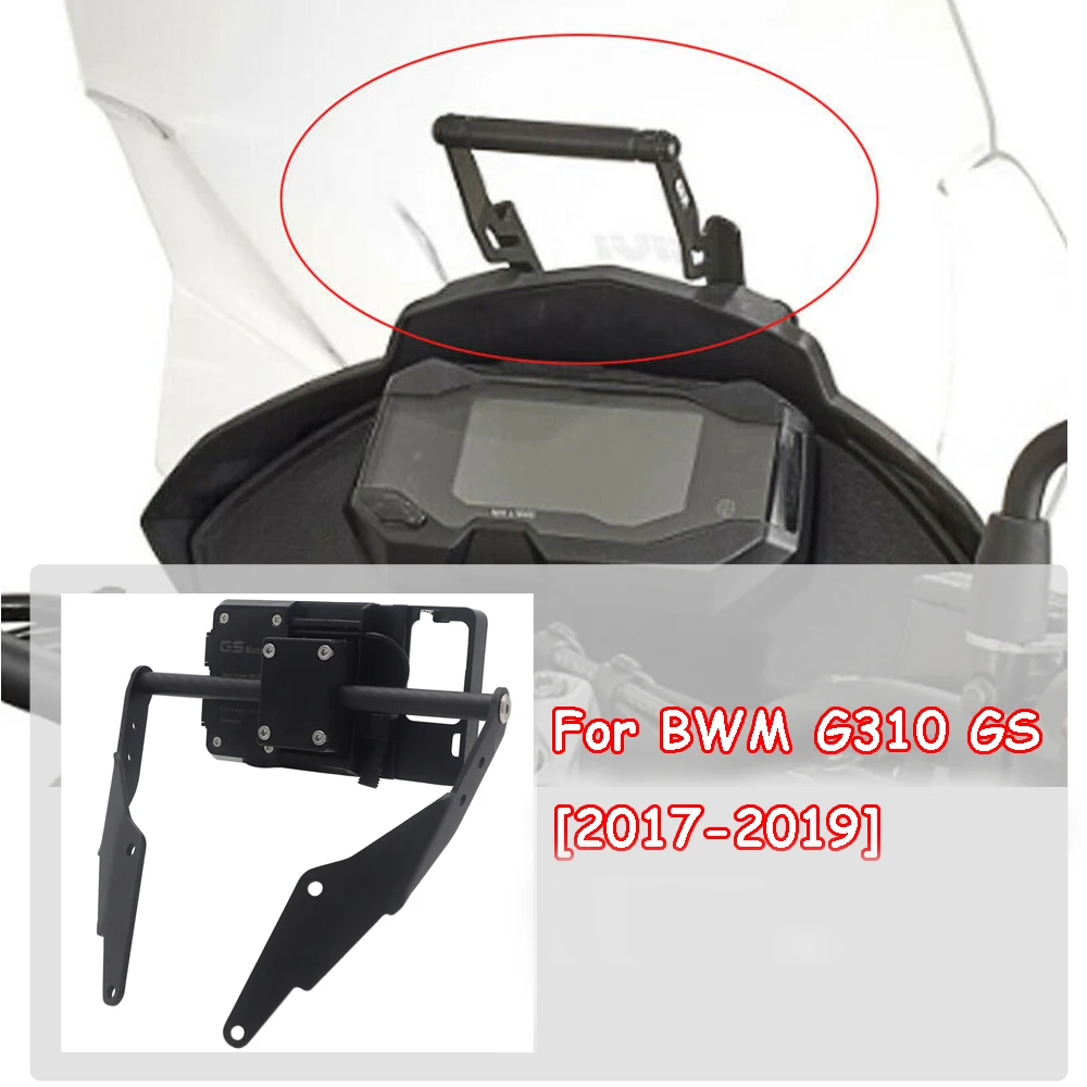 GPS Smart Phone Navigation Mount Bracket Fit Motorcycle Accessories For BMW G310GS G 310 GS G310R 2017-2019 G 310 R G 310GS