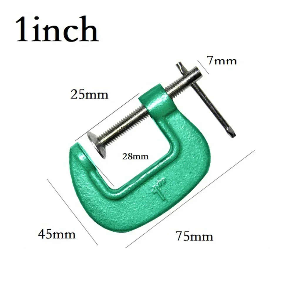 1/2/3/4/5/6/8/10 Inch G Type Woodworking Clamp Heavy Duty Wood Metal Clamps Quick Connectors Carpentry Clamps