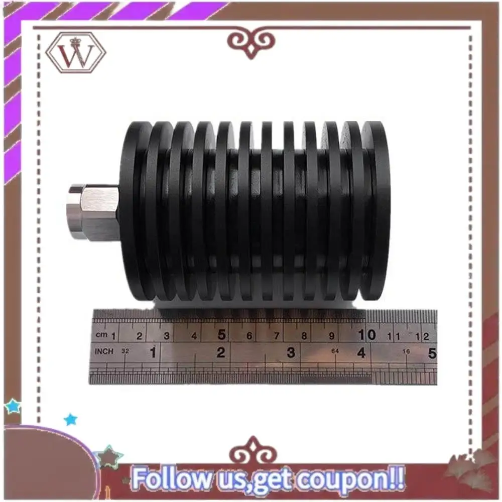 100W Dummy Load N Male Connector DC - 3Ghz 50 Ohm RF Coaxial Termination User-Friendly