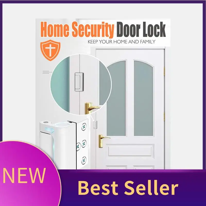 HFES Home Security Door Lock Home Reinforcement Door Lock Device Lock Childproof Door Reinforcement Lock B