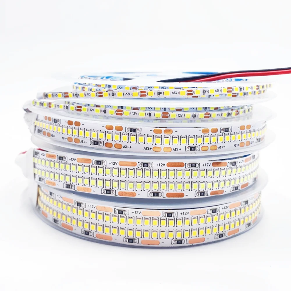 Utral Bright Led Strip Lights  Double row 624LEDs Flexible Ribbon Diode 312LEDs IP20 NO Waterproof Lamp Lights Strips DC12V 5m