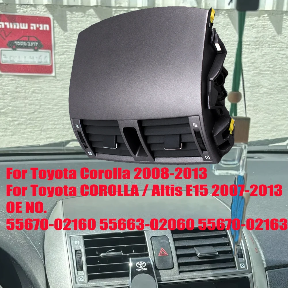 

Car Dashboard Air Conditioning Outlet Panel Grille Cover for Toyota Corolla Altis 2008-2013