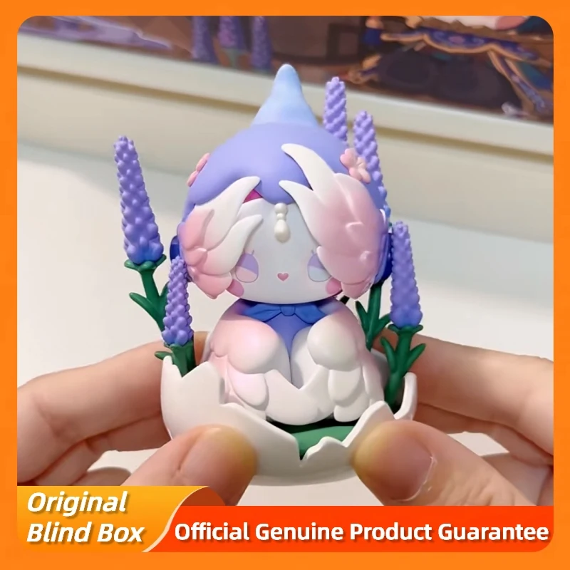 حقيقي إيما سيكريت فورست العطور ديسكفري سلسلة صندوق أعمى لطيف إيما أنيمي الشكل حلية لعبة مجسمة صندوق غامض دمية هدية