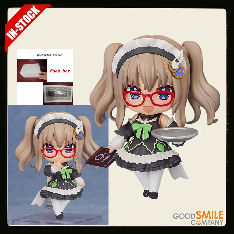 

Original In Stock GSC Nendoroid #2868 9-nine- Ruler's Crown Kujyou Miyako Maid Outfit Action Figure Anime Toys Gifts