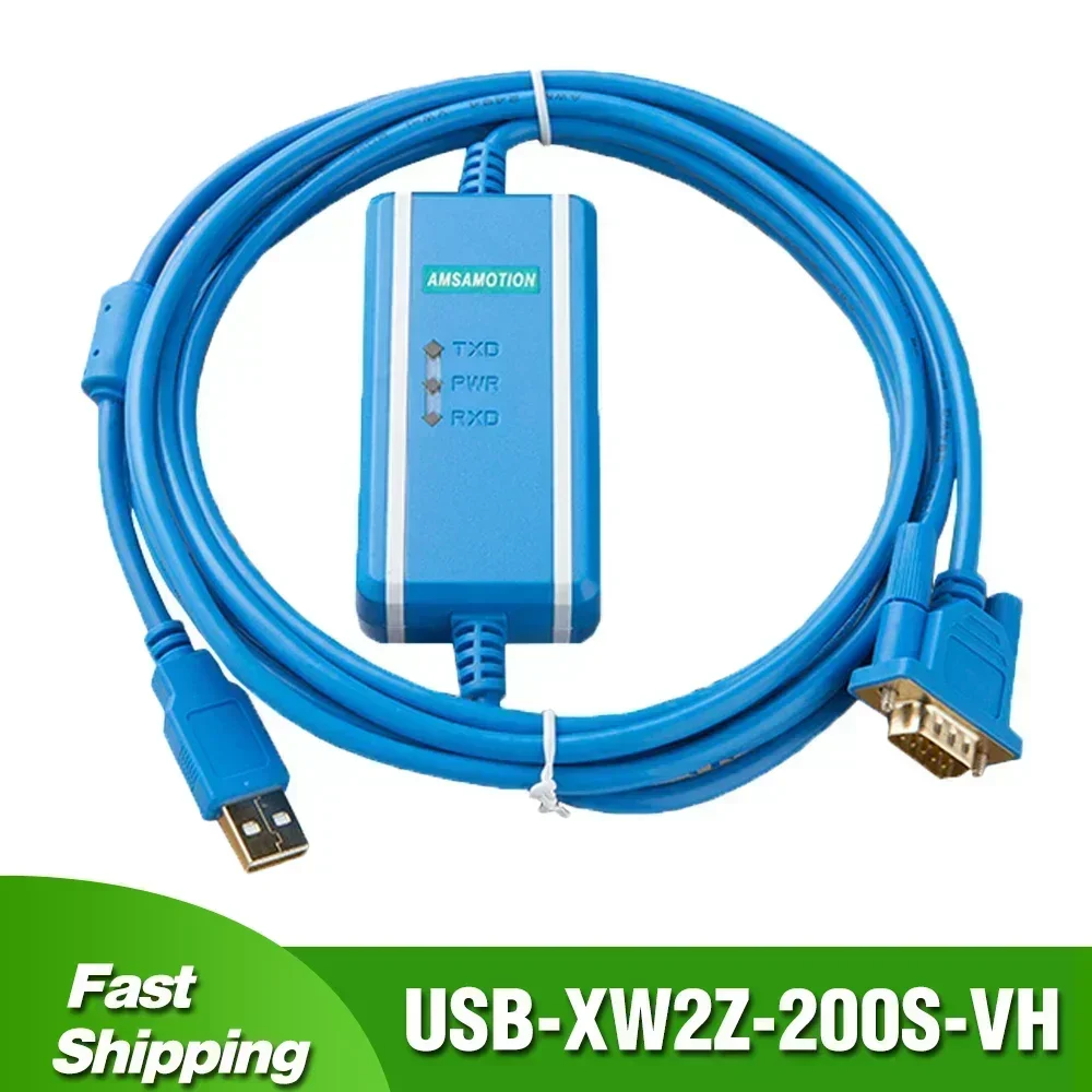 USB-XW2Z-200S-VH for Omron CQM1H CPM2C COM1/CM2A/CS Series PLC USB To RS232 Programming Cable Data Download Line - Image 4