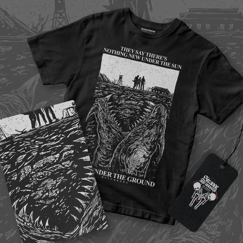 

Under The Ground cotton shirt All Size Unisex T-Shirt