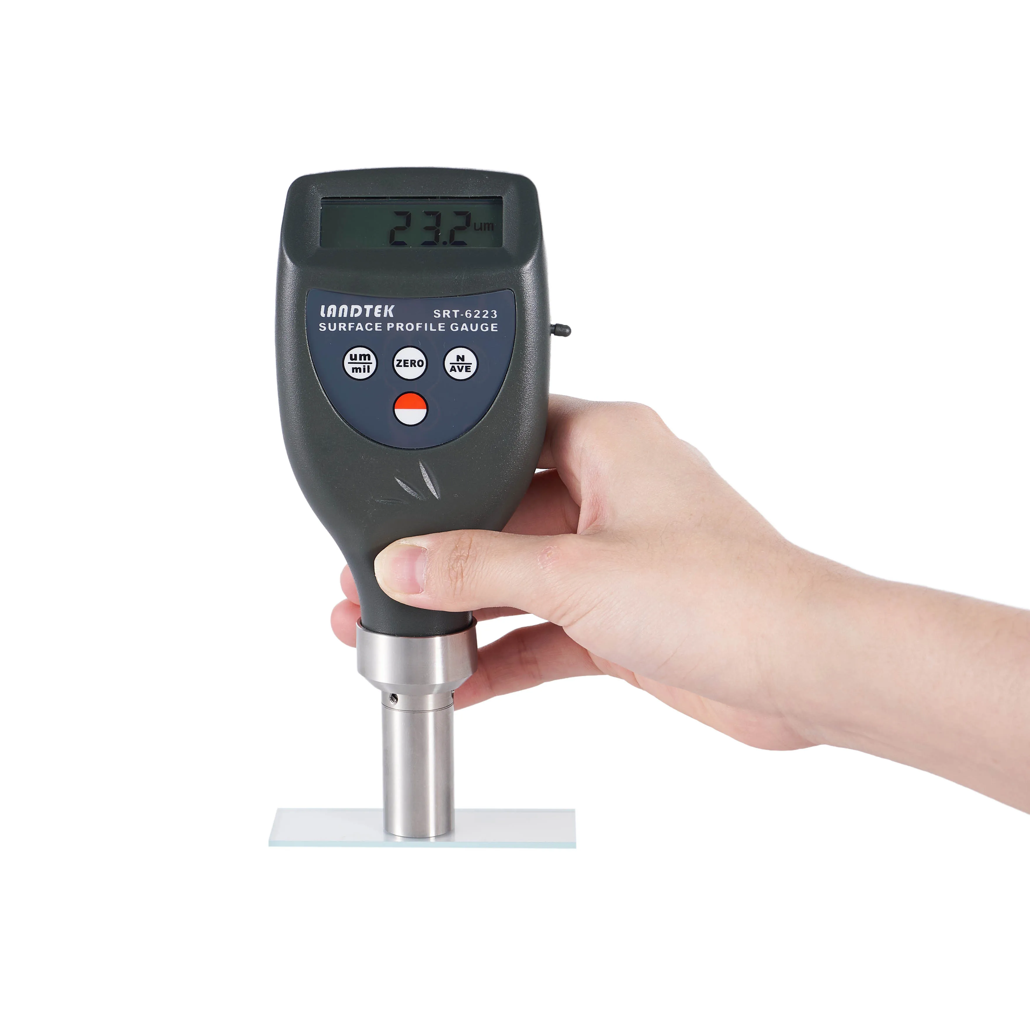 Digital Display Surface Roughness Meter SRT-6223 Abrasive blasting roughness meter 0-800um printing spraying anchor gauge