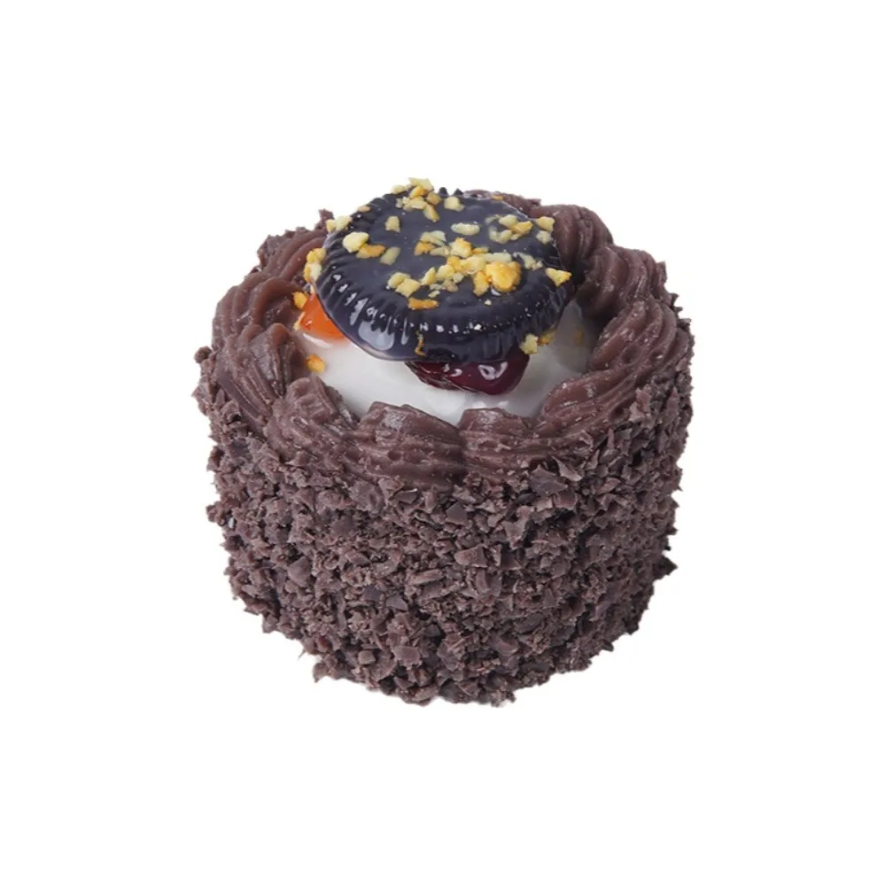 New Slow Rebound Cake Squeeze Toy Cartoon Anti-stress Refrigerator Magnets Soft Fidget Squeeze Toy For Stress Relief
