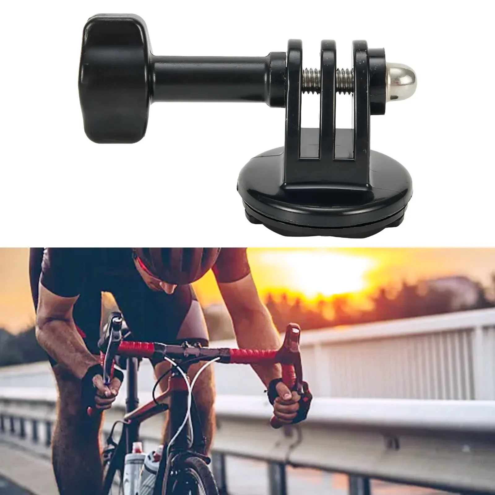 Gopro bicicleta computador mount, suporte para câmera, adaptador macho para garmin, acessórios n e w