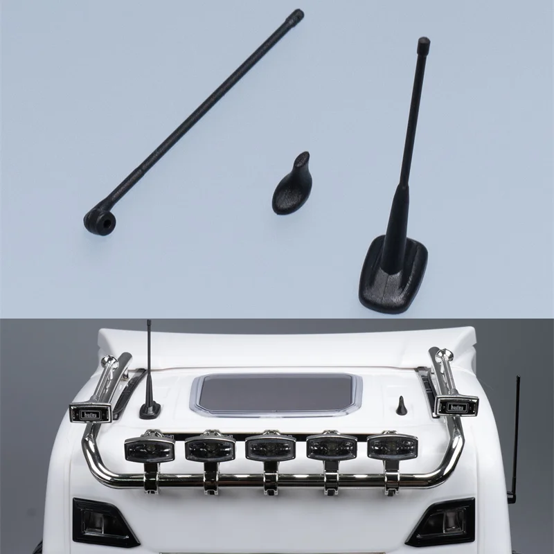 

Моделирующая антенна на крыше для 1/14 Tamiya RC самосвала SCANIA 770S R620 VOLVO BENZ Arocs MAN TGX LESU Автомобильные аксессуары