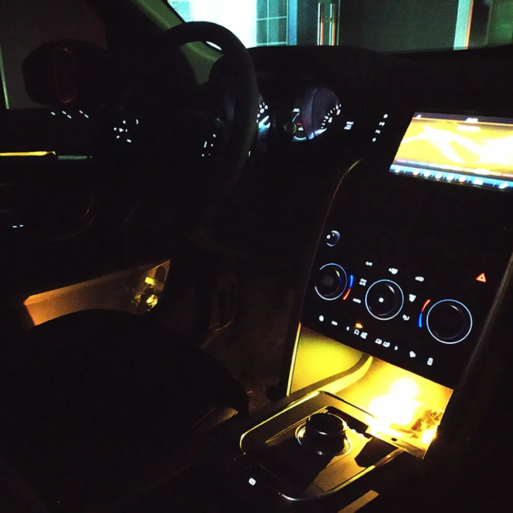 10/64 Color led Ambient light Lamp For Land Rover Discovery Freelander 2016-2019 Atmosphere Advanced Light Decoration lamp