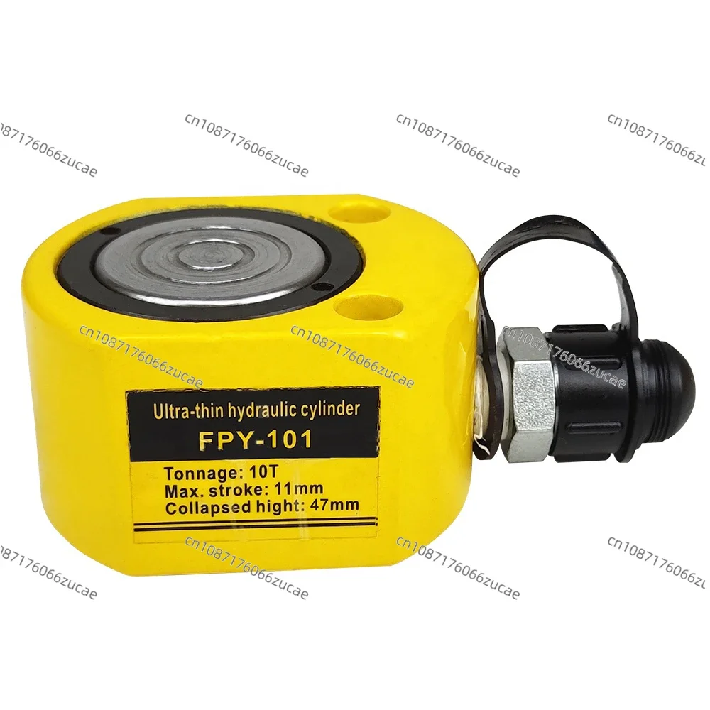 

Easy Portable 5/10/20/30/50/100 Ton Flat Hydraulic Press Horizontal Mini Hydraulic Jack Cylinders with Pressure Gauge