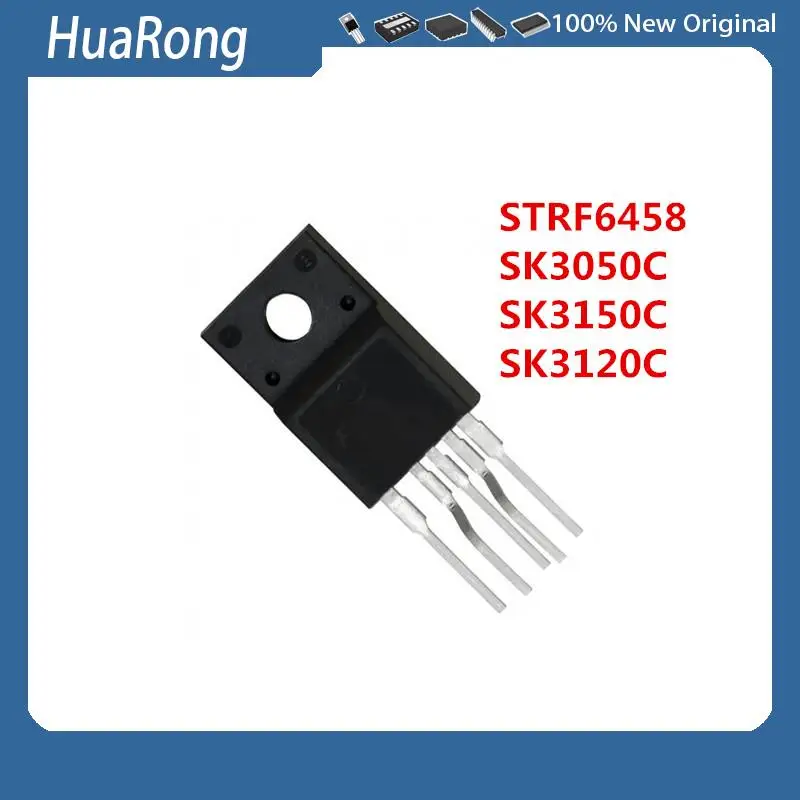 5Pcs/Lot   STRF6458 STR-F6458  SK3050C SK3150C SK3120C  TO-220F-5