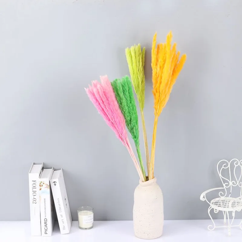 Dried Flowers Small Reeds Dandelion Pampas Wedding Party Artificial Plants DIY Flowers House Decor Natural Dried Flowers