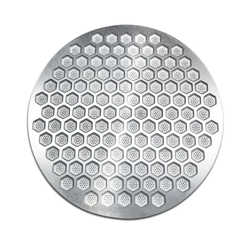 Espresso Puck Bildschirm Kaffee Filter 51mm 53mm 58mm Wiederverwendbare Halter 0,8mm Für 51mm 54mm 58mm Siebträger Barista Zubehör