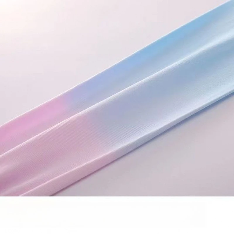 

Летние охлаждающие нарукавники для женщин: градиентные, тонкие, из ледяного шелка, солнцезащитные, для вождения и езды на велосипеде, свободные, с защитой от ультрафиолета