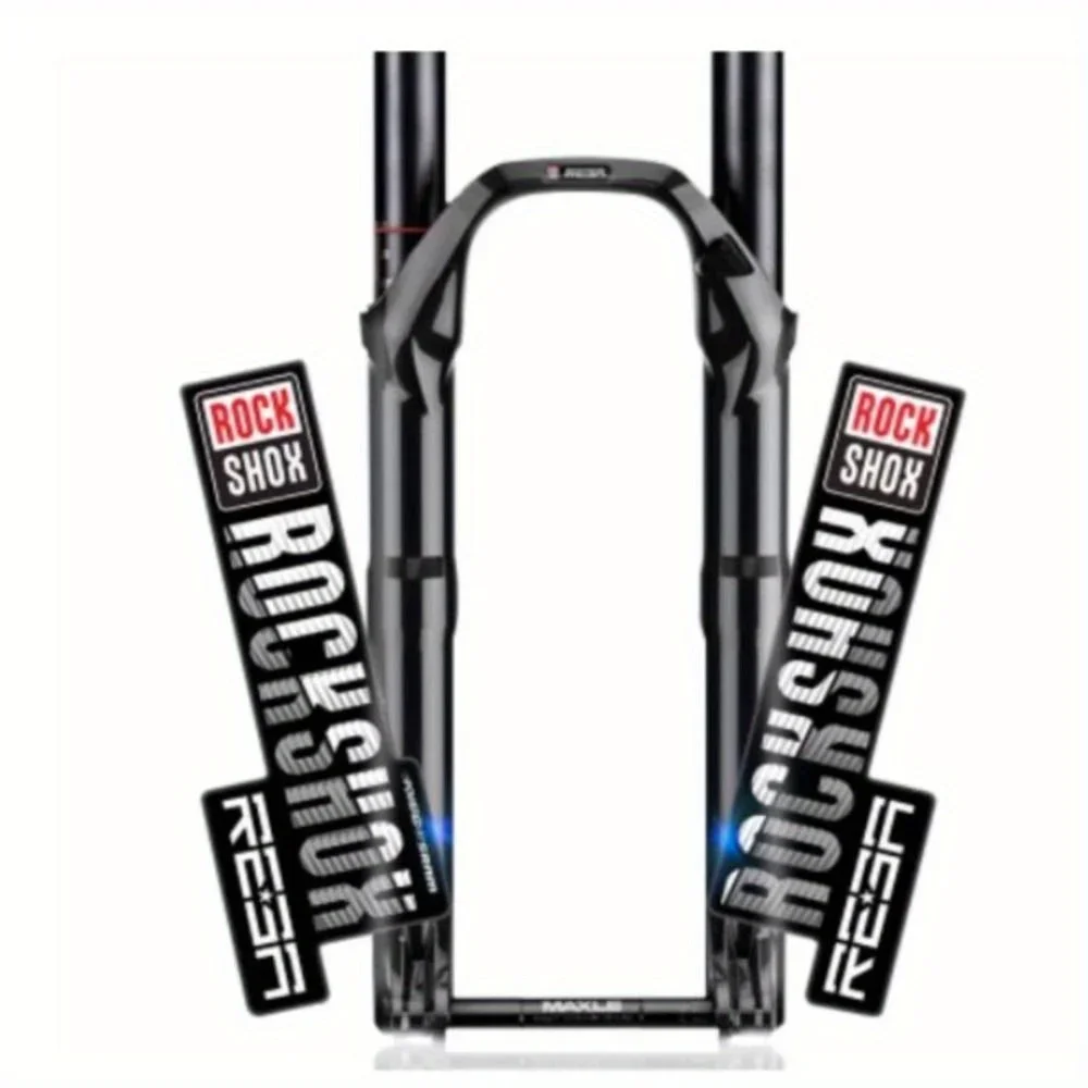 AliExpress NONE 6Pcs/Sheet New Mountain Bike Front Fork Stickers Fit RockShox SID Decorative Decals MTB Road Bike Racing Accessories