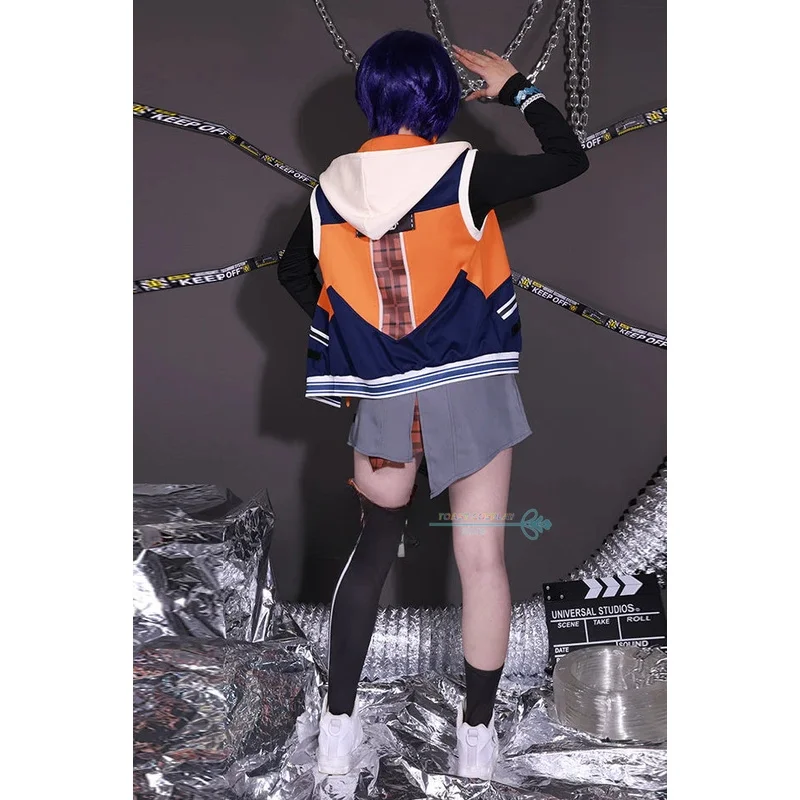 Wise Belle Cosplay Game Zenless Zone Zero Akira Bel Cosplay Costume Game Zenless Zone Zero Role Play Animation Prop