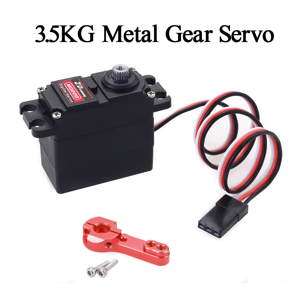 M0200 20g 3.5kg Metal Gear mini Servo for 1/16 1/14 1/12 RC Car Carson WPL Wltoys HSP JJRC ZD Racing RC Buggy Truck Truggy Cr