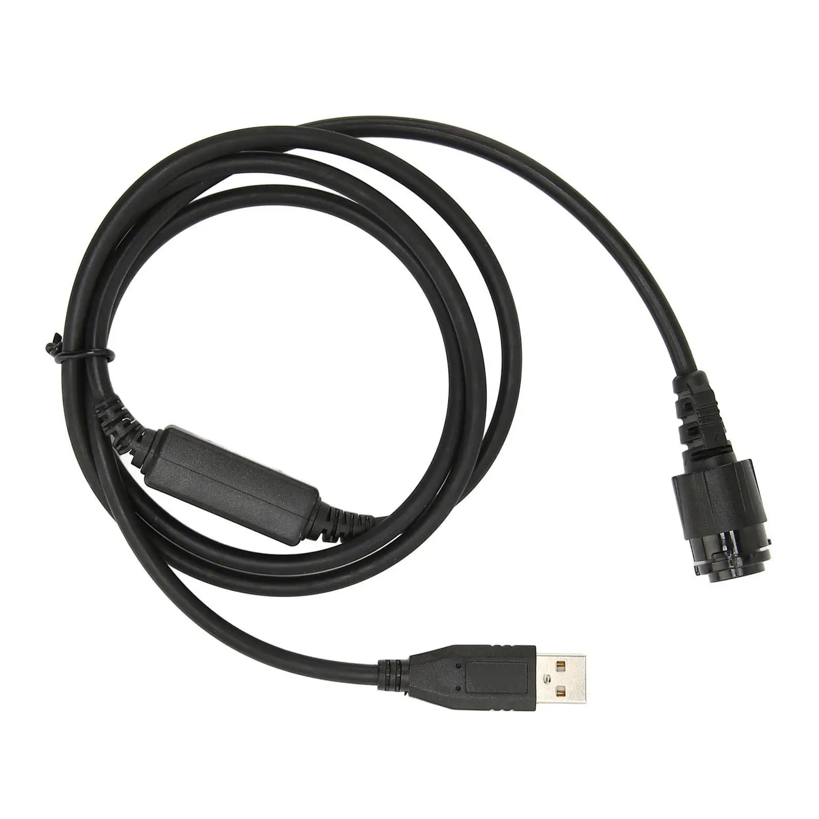 Cavo di programmazione USB da 4 piedi per radio bidirezionali motorola DGM4100, DM3601, XiR M8200, M8228 - Plug & Play