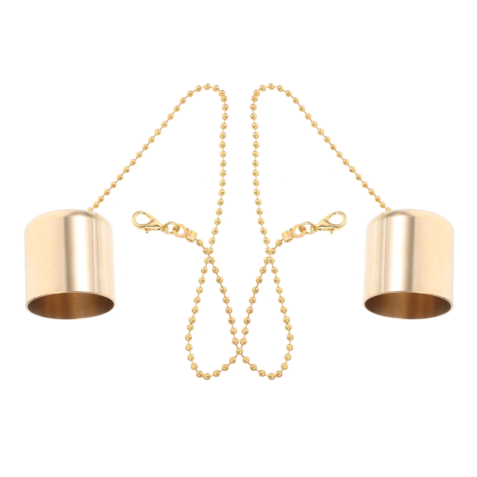 

2pcs Extinguisher Snuffer Brass Lampshade Tool for Scented Candles Tea Light Aromatherapy Flame Set Accessories Gifts