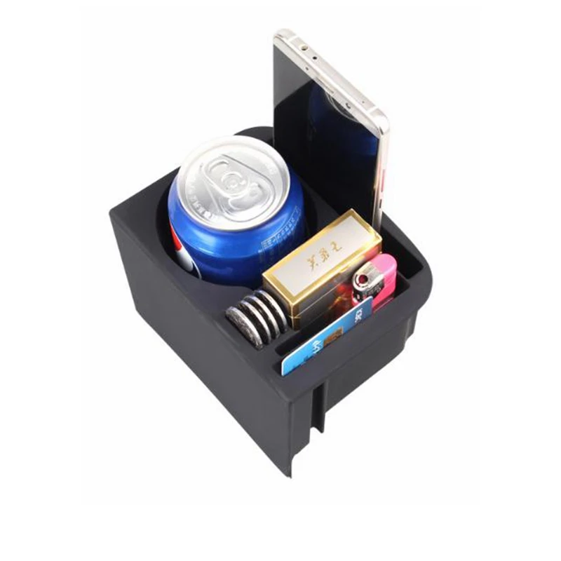 Car central storage box cup holder for Skoda Kodiaq GT 2016 2017 2018 2019 2020 Auto Accessories - Image 2