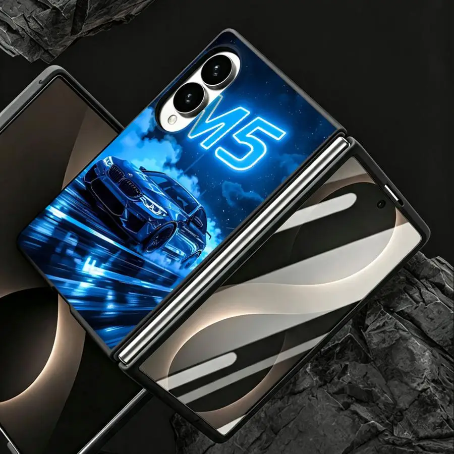 Luxury Phone Cover Case for Samsung Galaxy ZFold8 Z Fold8 Wide Z Fold 8 ZFold Wide Hot-selling Creative Sport Cool Car Pattern