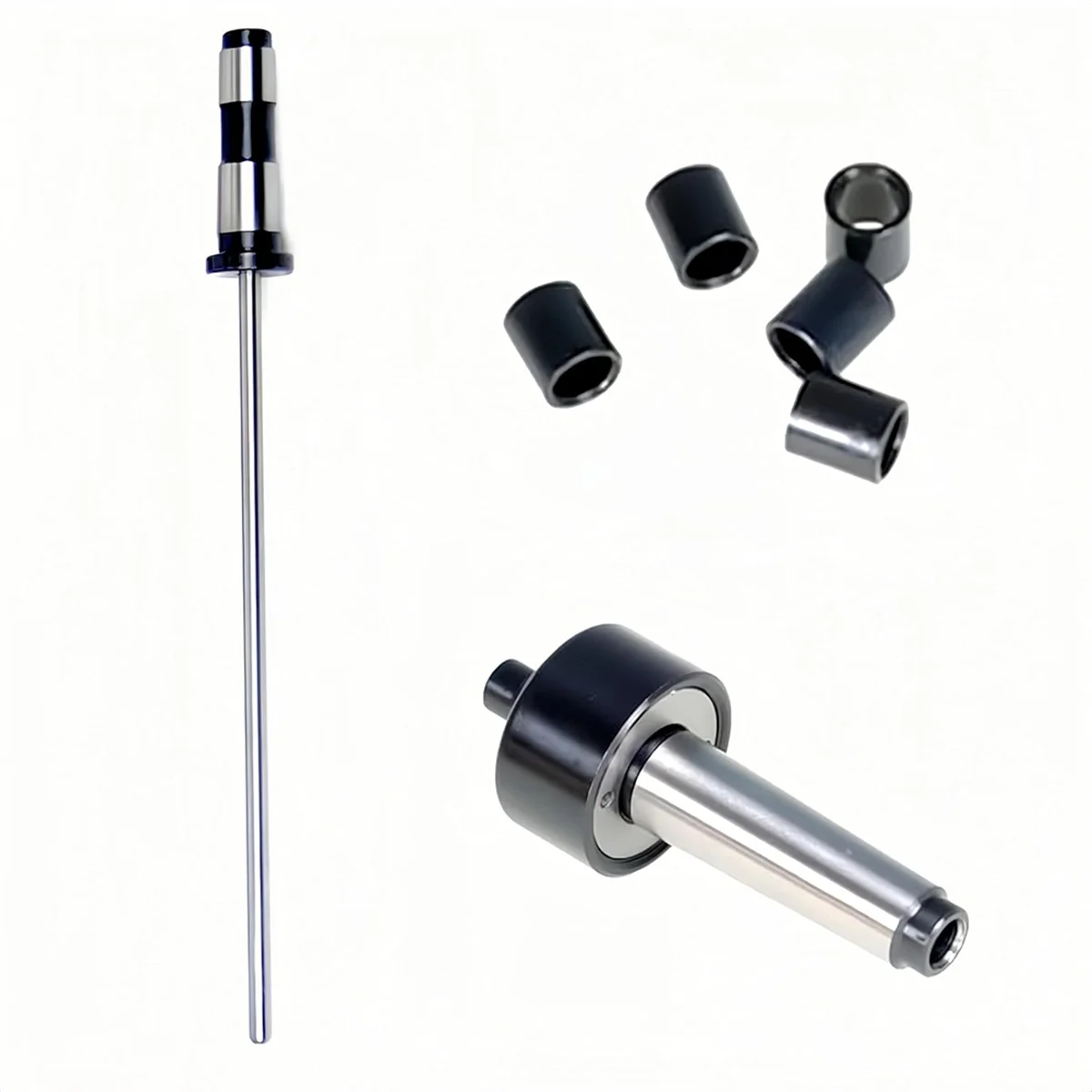 ABJZ 2MT Pena Mengubah Mandrel, Perlengkapan Kit Pembuatan Pena Baja Tahan Karat, Alat Pembalik Kayu Aksesori Bubut Kayu