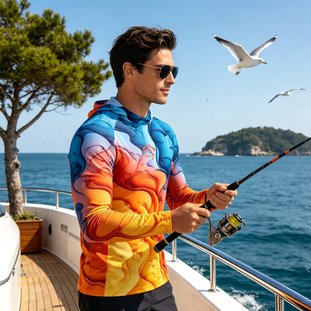 Sudadera con Capucha UV para H - Fishing Shirt Uv Protection reseña y precio