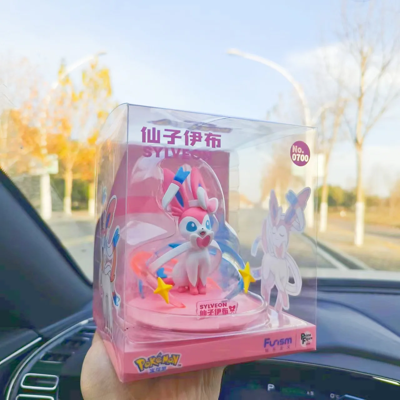 

Hot Sale Funism PokéMon Car Ornament Desktop Decoration Handmade Model Cute Gengar Pikachu Eevee Cartoon Anime Figures Toy Gifts