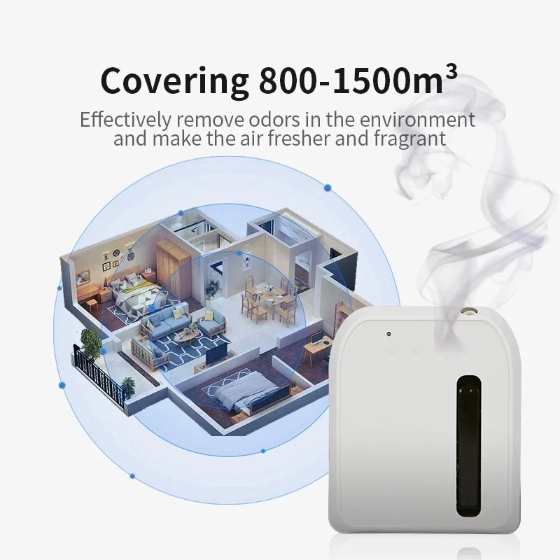 Покрытие 800 м ³ диффузор эфирного масла NAMSTE, домашняя ароматерапия, Wi-Fi диффузор, умная фотолампа