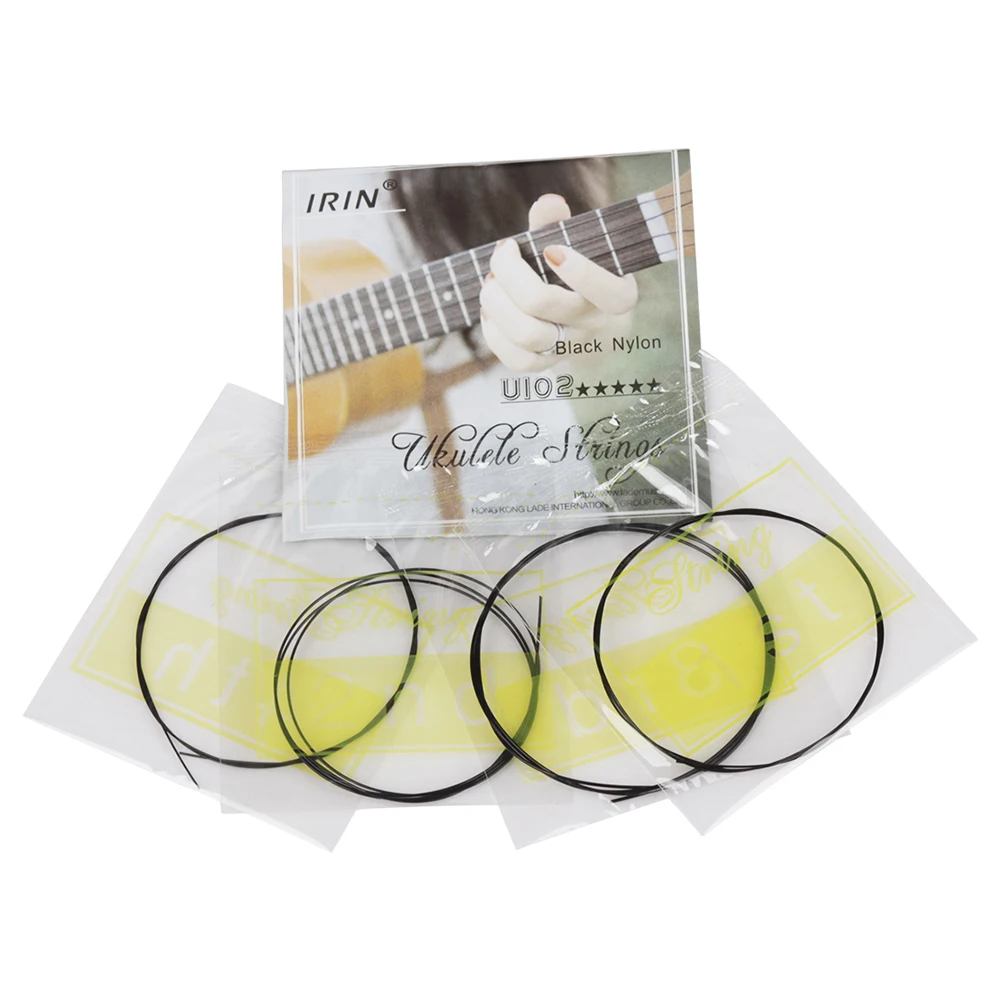 Professional IRIN Ukulele String U100/ U101/ U102/U103/U104ไนลอนสี String Ukulele String เปลี่ยนอะไหล่