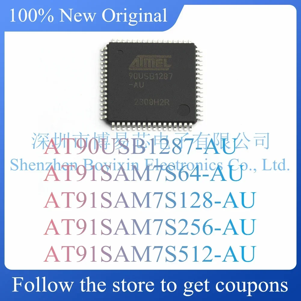 

NEW AT90USB1287-AU AT91SAM7S64-AU AT91SAM7S128-AU AT91SAM7S256-AU AT91SAM7S512-AU Original Product