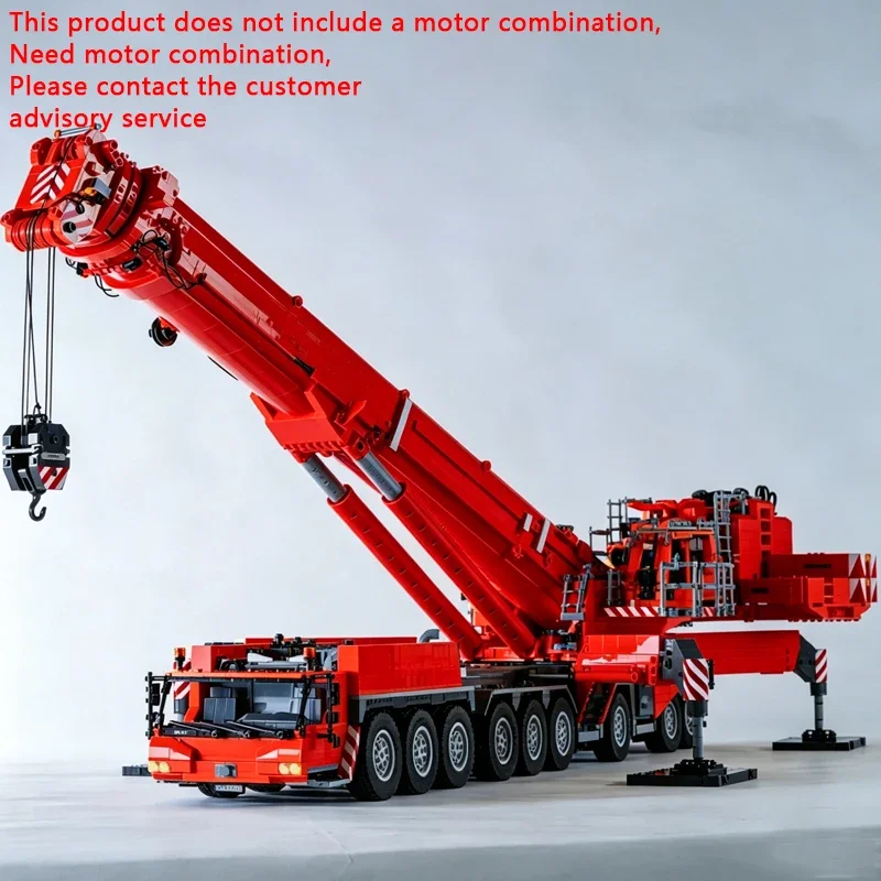 NEW 9086PCS MOC City Hot Selling Crane Model DIY Creative Ideas Technology Building Blocks Toy Assembly Gift
