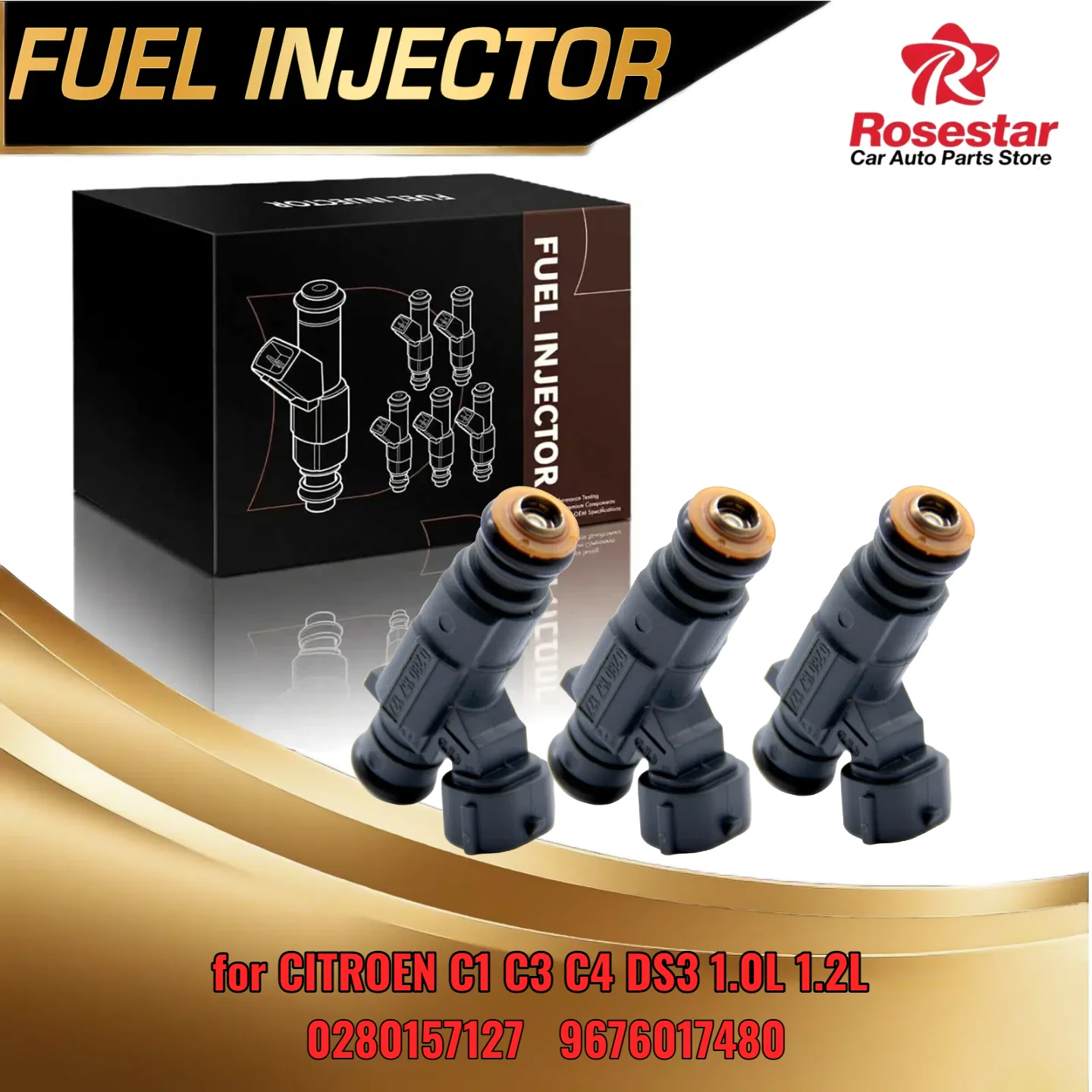 3Pcs Injector For C…