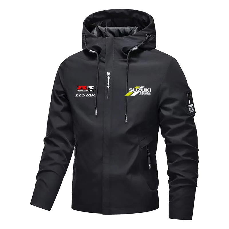 Suzuki Racing Team Unisex Hooded Jacket 2026 Spring Autumn Series Windproof Casual Fashion Sports Top