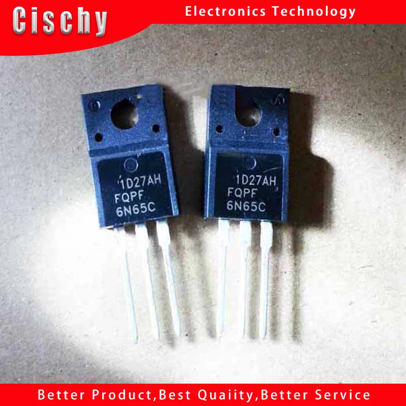 10pcs/lot FQPF6N65 FQPF6N65C 6N65