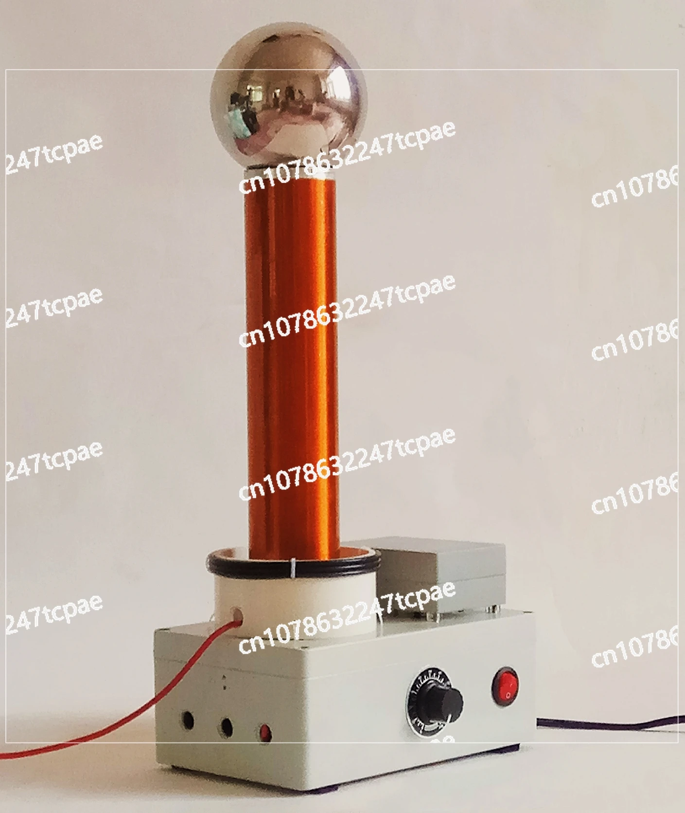 High Frequency Alternating Current 90V-230V of Tesla Coil Spark Gap Lightning Simulator