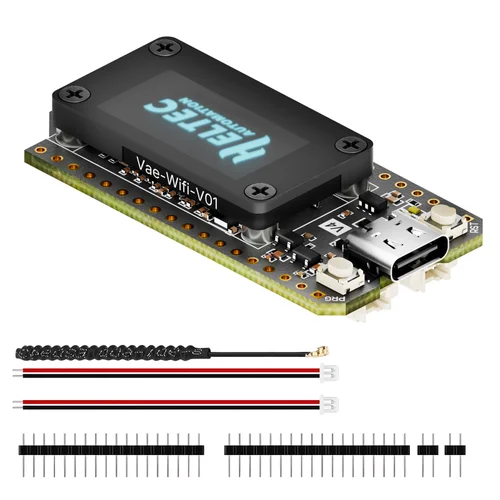 Nuevo Heltec LoRa 32 V4 GPS meshtástico ESP32 SX1262 0,96 pulgadas OLED Placa de desarrollo con energía Solar red de malla WiFi LoRa BLE baja potencia