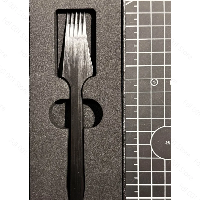 Suitable For  Leather Pry Bar Steel Punch Tool For French Stitching And Flattening ,Pro Leather Craft Punch