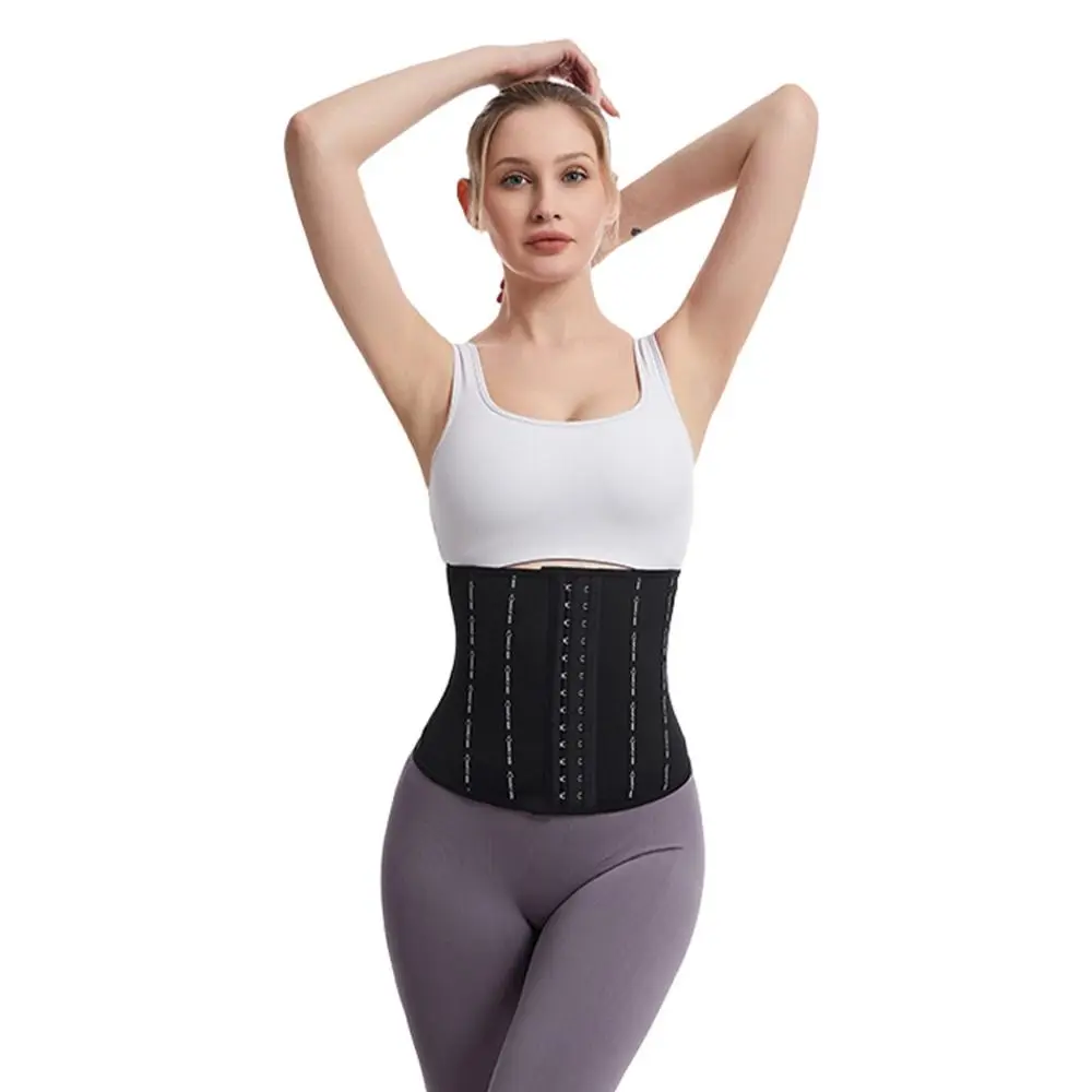 Sauna Sweat Belt Sweat to Lose Weight Woman Postpartum Waist Trainer Slimming Sheath Woman Flat Belly Fat Burning Girdle