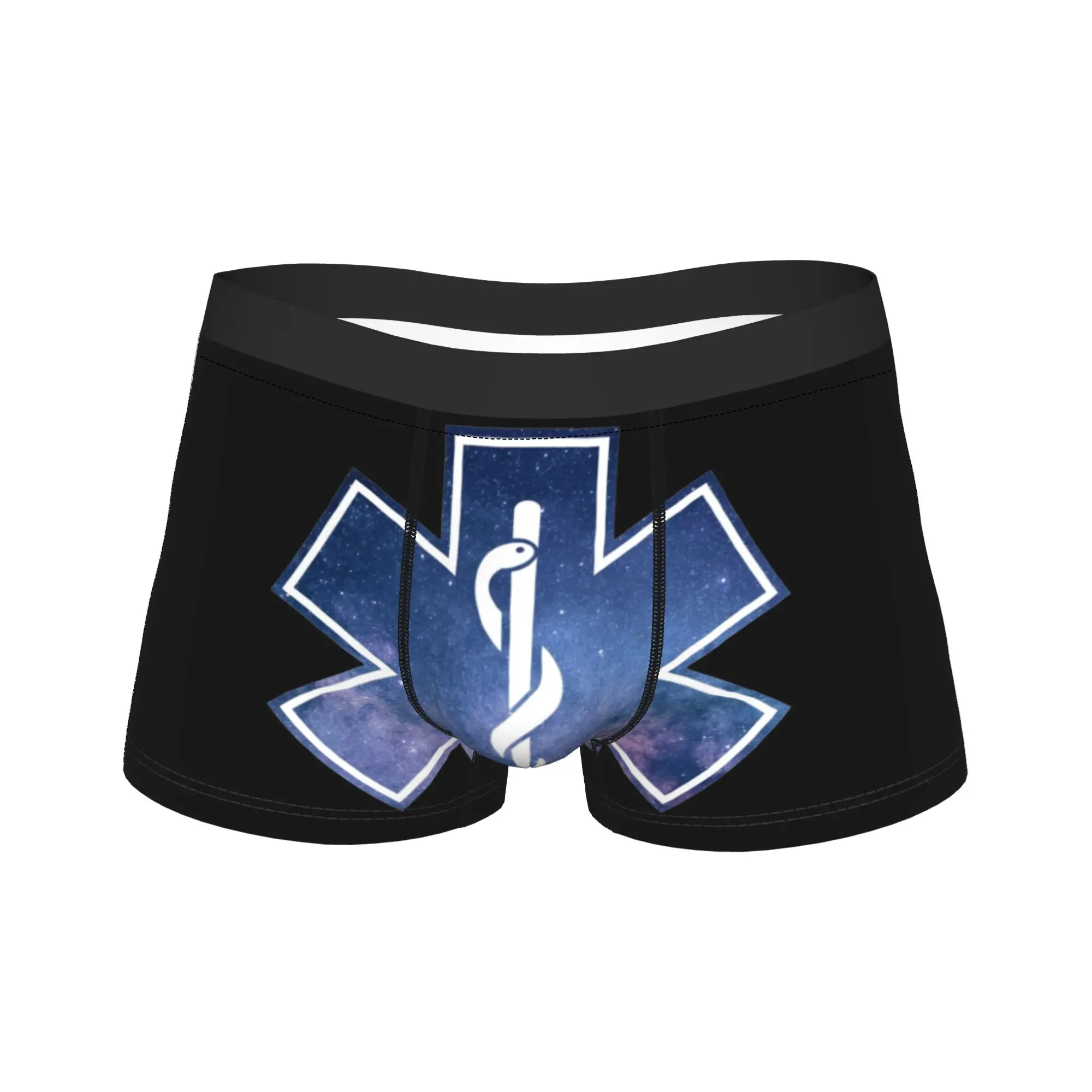 

Мужские трусы-шорты Star of Life с принтом, дышащие, подарок на день рождения